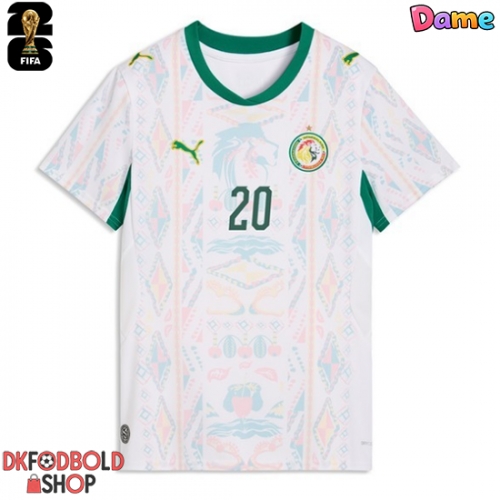 Senegal Iliman Ndiaye #13 Hjemmebanetrøje Dame VM 2026 Kort ærmer